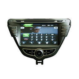 悦畅车载DVD导航一体机 兼容多款现代车型的GPS导航解决方案